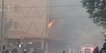 Incendio en un Hotel de Capilla del Monte
