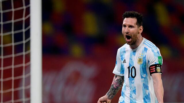 Lionel Messi fue figura contra Chile.
