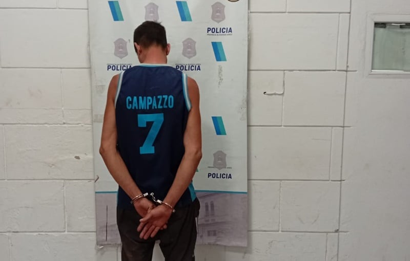 Detenido en Tres Arroyos por Tentativa de homicidio