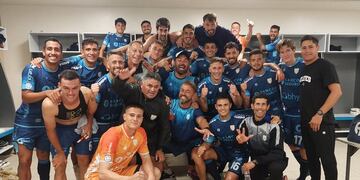 Atlético celebró la victoria en Mar del Plata