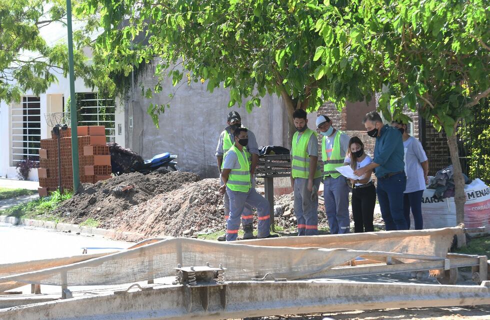 El plan de 130 cuadras de pavimento llegó al barrio Italia