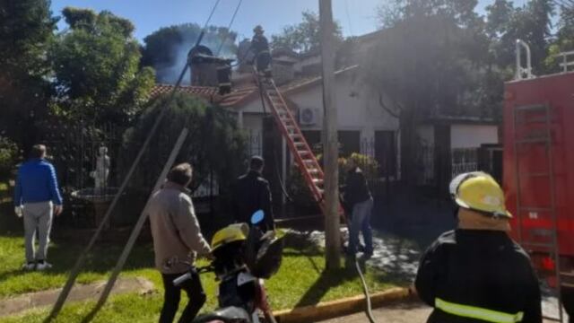 Principio de incendio en Aristóbulo del Valle dejó daños materiales.
