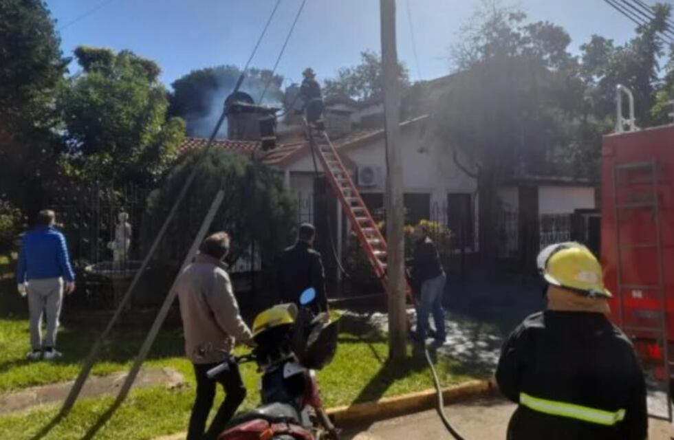 Principio de incendio en Aristóbulo del Valle dejó daños materiales