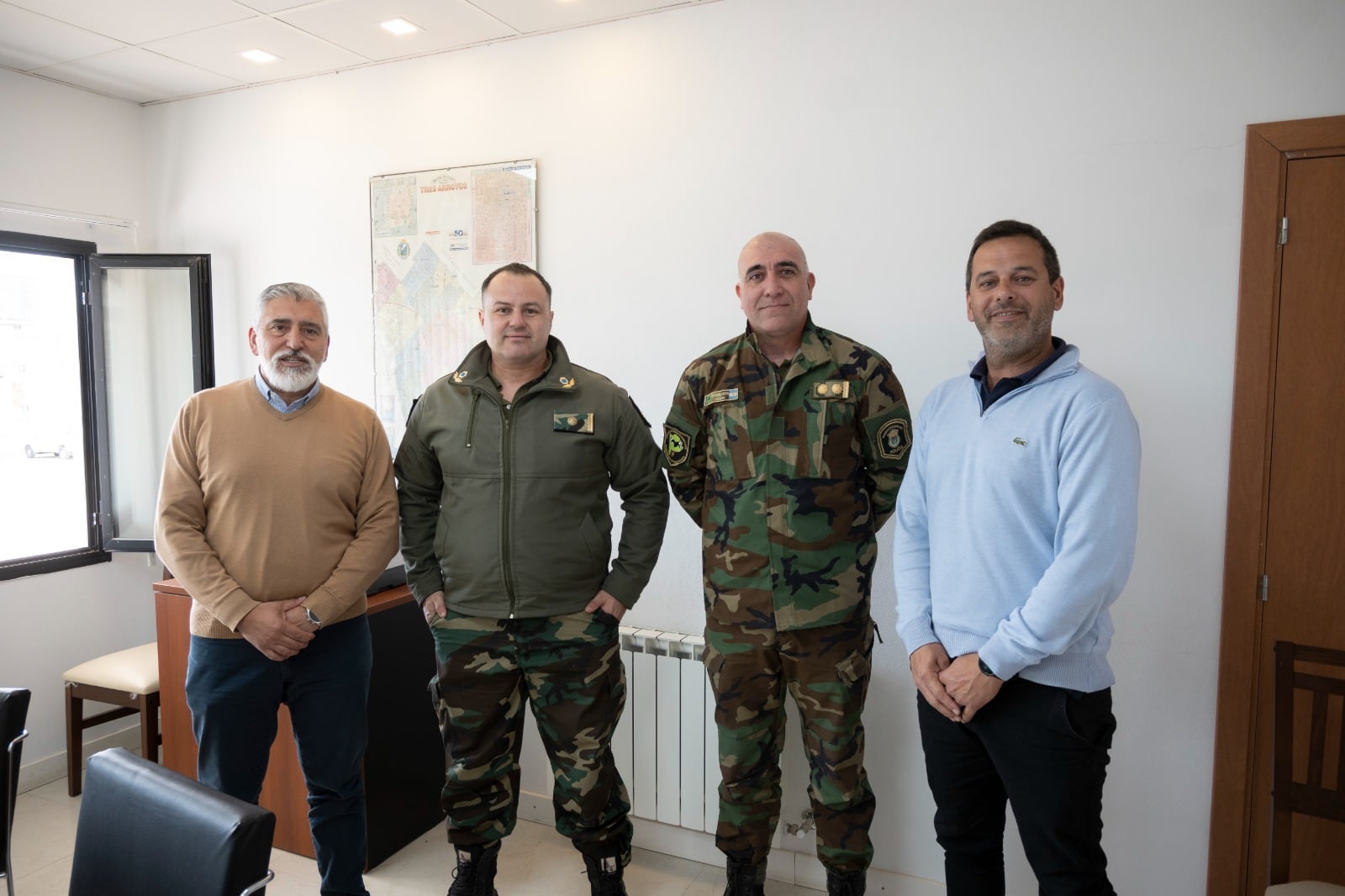 Reunión de coordinación para el cuidado de los caminos rurales