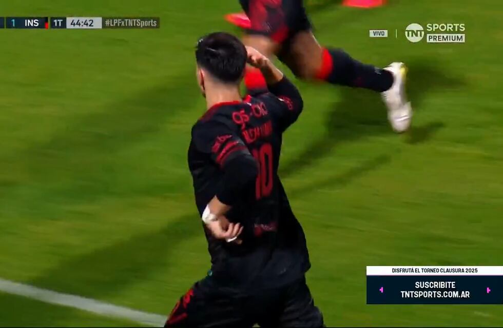 Un gol de 10 para Instituto: Alex Luna puso el 1 a 0 en La Plata, con su sello