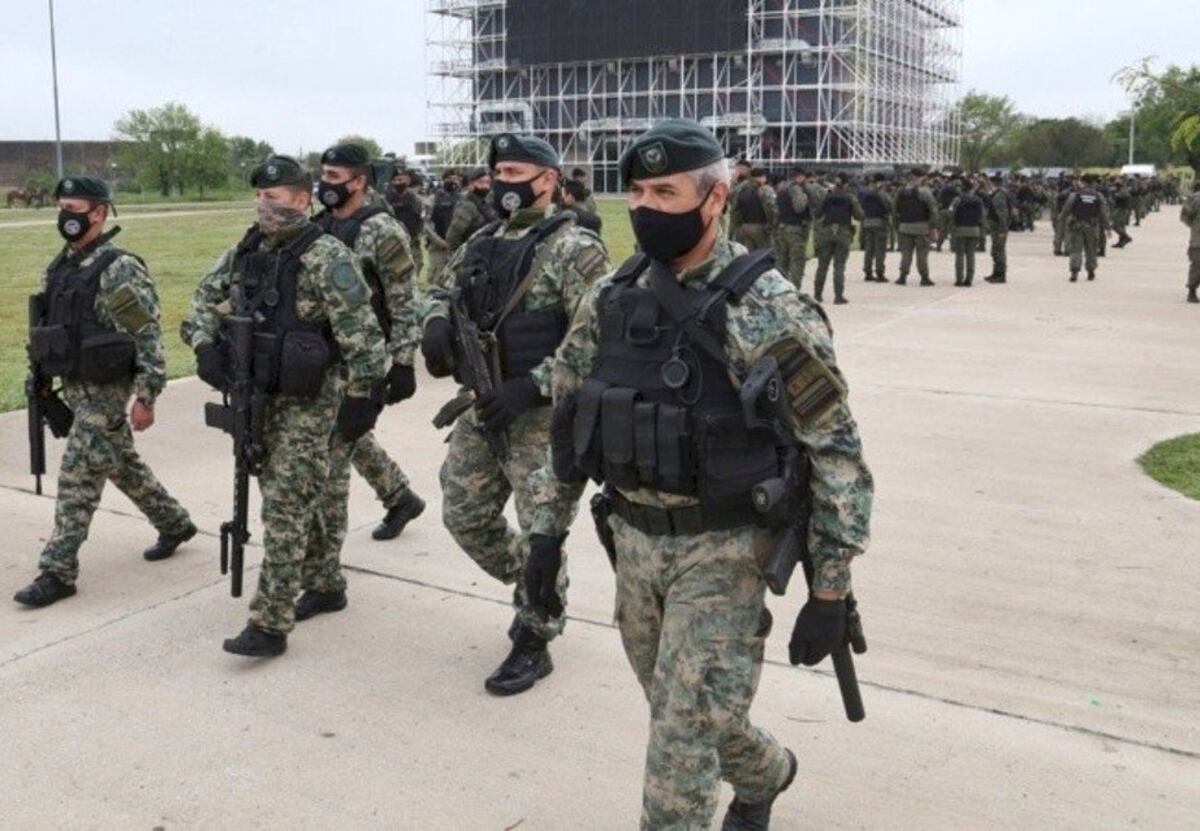 Cuánto gana el personal de la Gendarmería Nacional en enero 2026