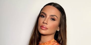 Celeste Cid se sumó a la tendencia de la temporada con un vestido color verde al estilo de los años 60