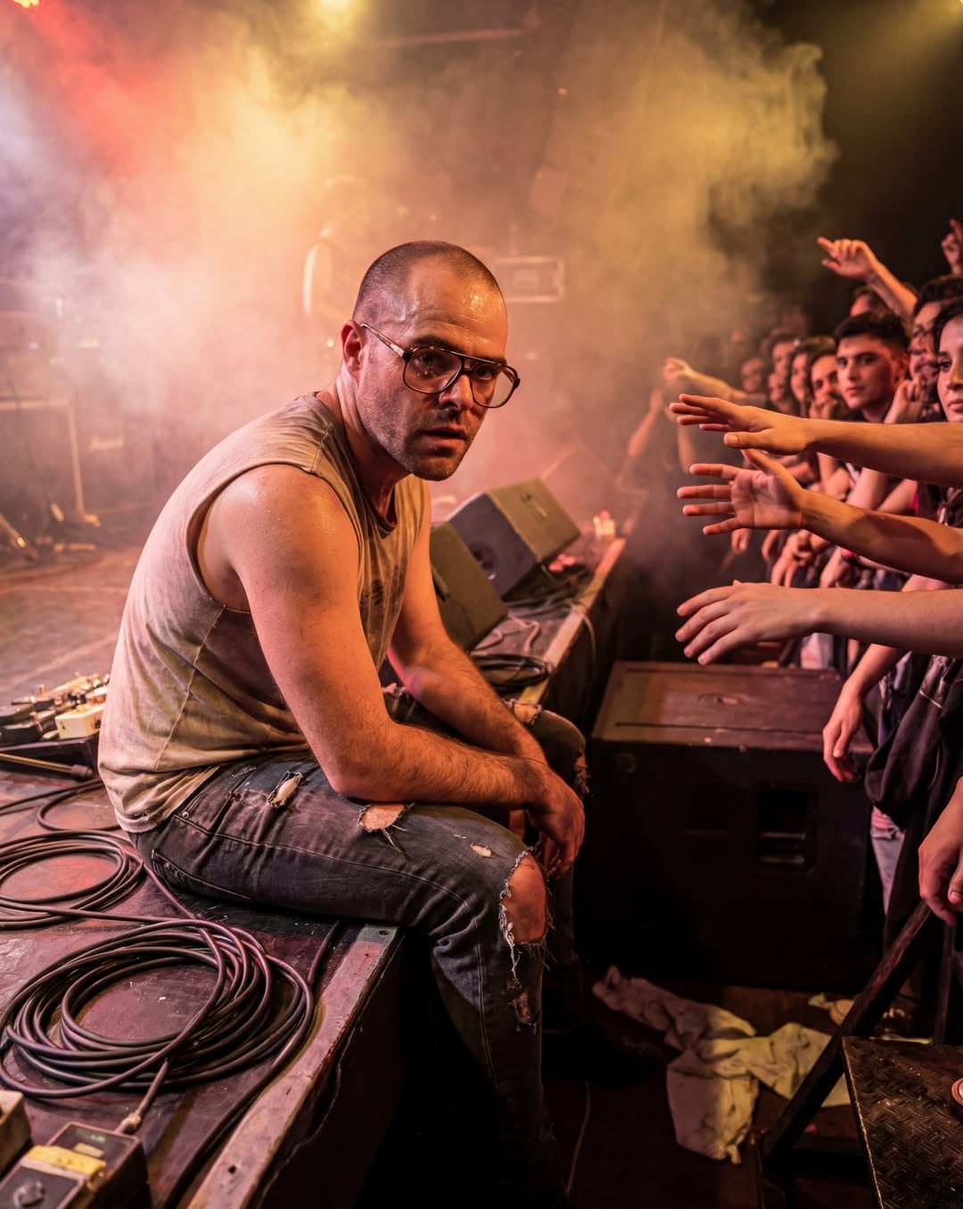 Así lucirá Peter Lanzani en su próximo proyecto audiovisual.