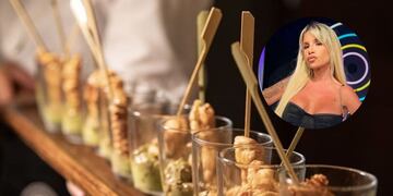 El menú del casamiento de Flor Peña