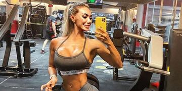 La modelo y fisicoculturista, Vanesa Medina.