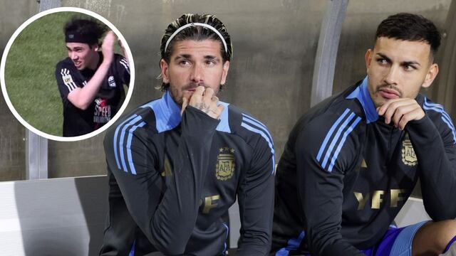 Paredes y De Paul hablaron de Spreen.