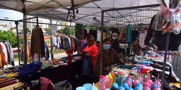 Pérez: feriantes de Cabín 9 llevan nuevamente reclamos al municipio(Facundo Luque / La Voz)