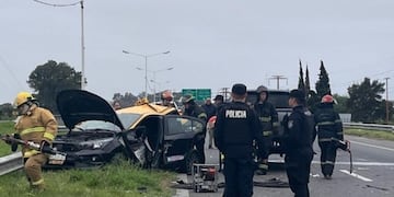 El accidente dejó el saldo de un muerto y un herido de gravedad.
