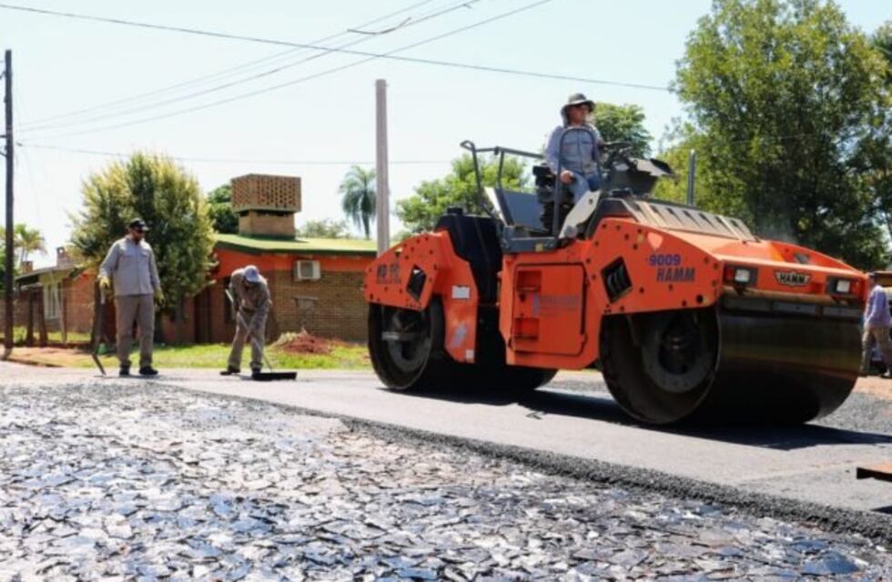 El municipio de Montecarlo cuenta con una planta de asfalto propia