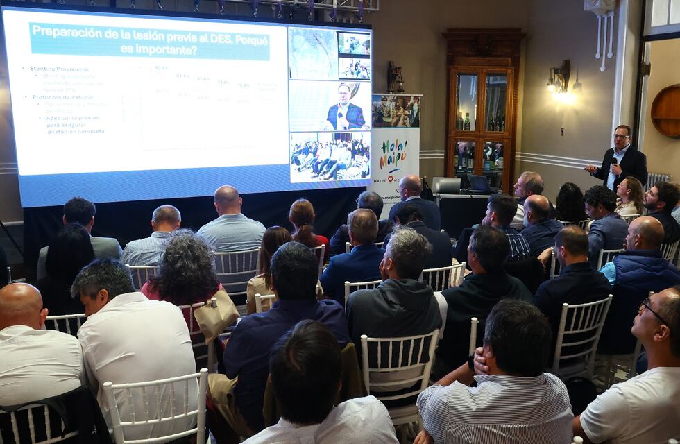 Maipú fue sede de una jornada médica internacional