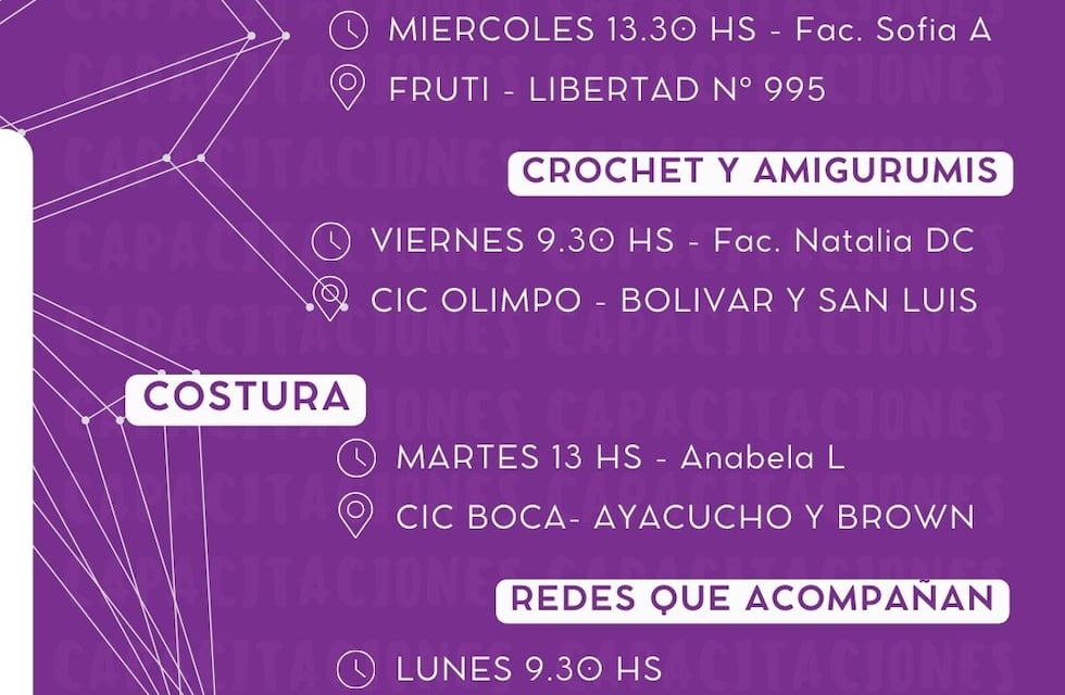 Se reanudan los talleres de la Dirección de Mujeres, Género y Diversidad