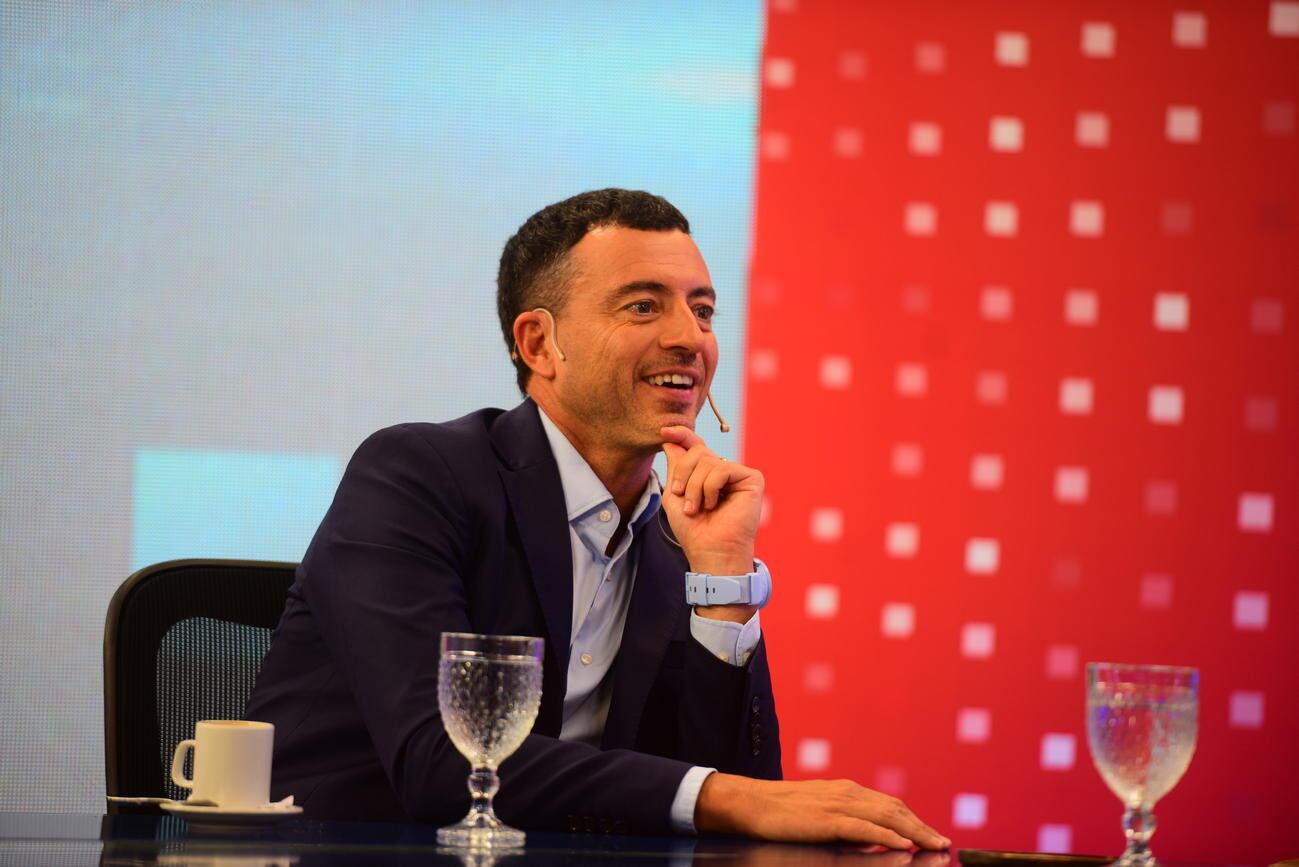 Rodrigo de Loredo diputado nacional por la provincia de Córdoba, en el programa Voz y Voto. (César Heredia / La Voz)