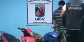 Recuperan motocicletas robadas en Puerto Iguazú.