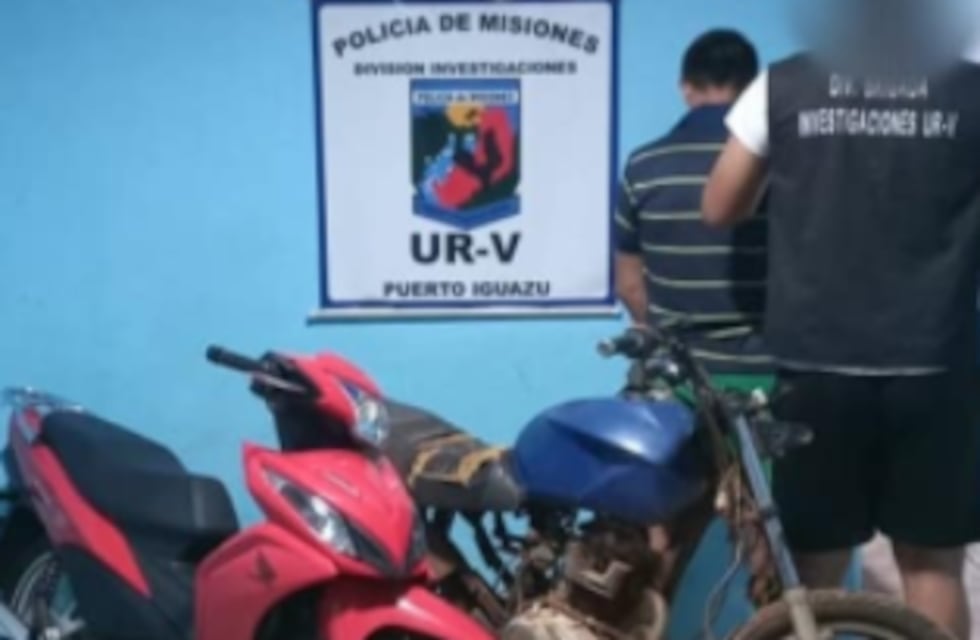 Recuperan motocicletas robadas en Puerto Iguazú