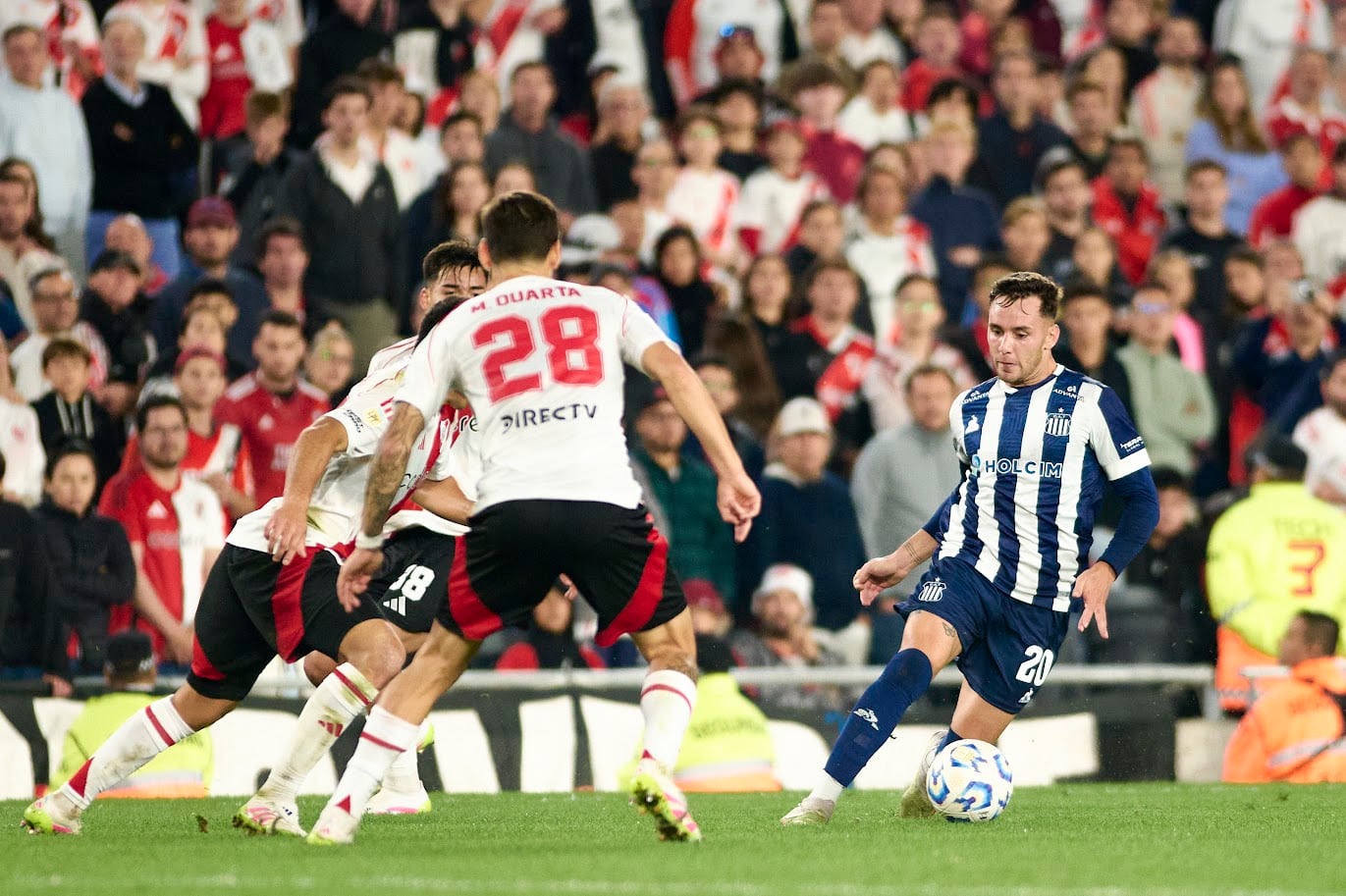 Talleres visitó a River por la fecha 13 de la Liga Profesional. (Prensa Talleres)