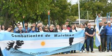 Acto por los 41 años de la gesta de Malvinas