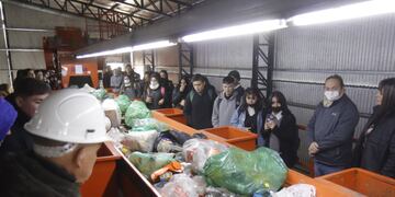 Estudiantes del IPEM 316 en el Centro Ambiental
