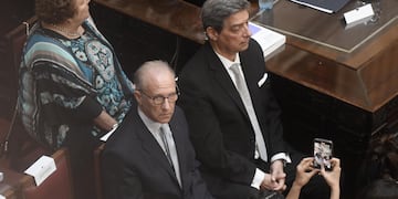 Rossatti y Rosenkrantz, muy criticados por Alberto Fernández en su discurso.