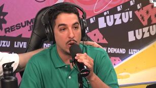 La despedida de Nacho de Luzu. (Captura)