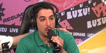 La despedida de Nacho de Luzu. (Captura)
