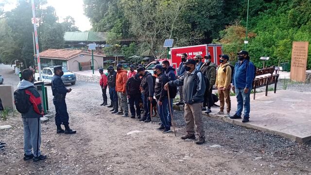 Búsqueda contrarreloj de una mujer que se extravió en la Quebrada de San Lorenzo
