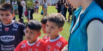 El IDSR estuvo en el encuentro infantil de fútbol de Ferro