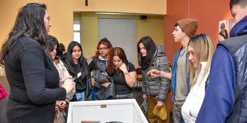 Los estudiantes visitaron el Museo de la Ciudad y la Antigua Casa Beban, así como la muestra “Oficios Fueguinos” .