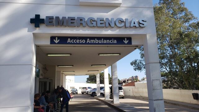 El taxista fue trasladado el Hospital Misericordia.