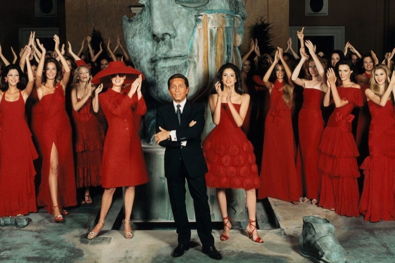 Falleció el diseñador italiano Valentino a los 93 años