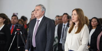 En Jujuy la diputada nacional María Eugenia Vidal acompañó al gobernador Morales en la inauguración de un edificio educativo construido en el marco del plan PROMACE.