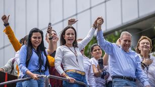 Venezuela: María Corina Machado encabeza una marcha masiva en contra de Maduro