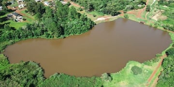 Continúan ejecutándose obras de puesta en valor del lago Ziegler en Eldorado.