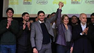 Maximiliano Pullaro, el gran ganador de las PASO en Santa Fe.
