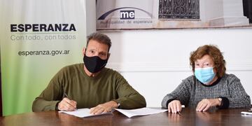 Darío Cocco y Ana Meiners