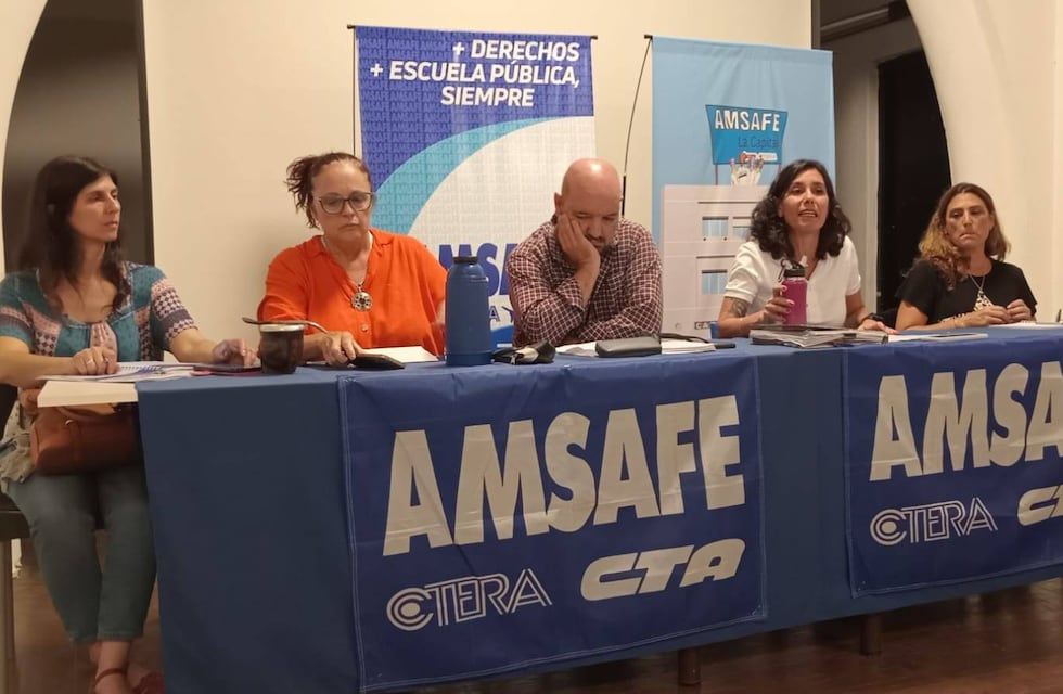 Paritaria docente en Santa Fe: Amsafe y Sadop aceptaron la oferta de aumento salarial