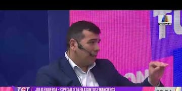 El especialista Julio Figueroa recomienda ahorrar.
