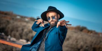 Diego Ansuini conoció a Abel Pintos. Son igualitos.