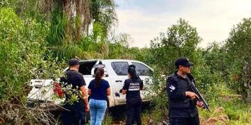 Recuperan una camioneta que fue robada en San Pedro.