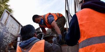 Limpieza de residuos voluminosos en los barrios