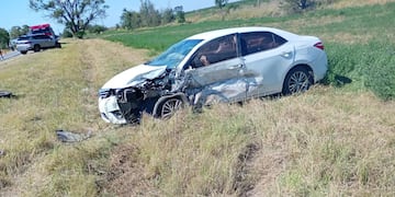 Una mujer de 50 años murió en el triple choque en Córdoba.