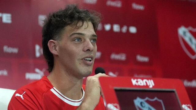 Santiago Maratea presentó la colecta solidaria para salvar a Independiente