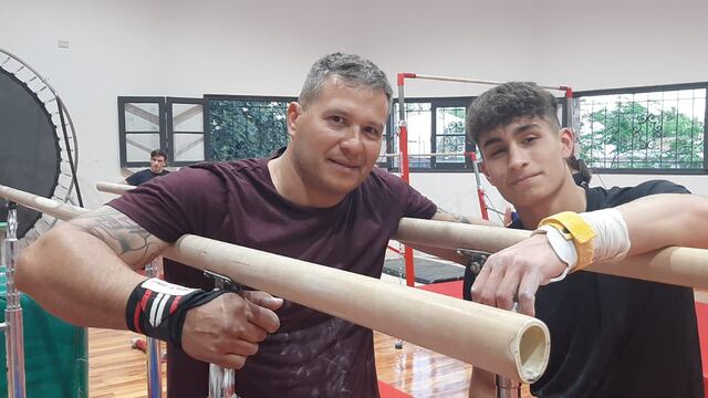 Bruno y Cristian Risso.