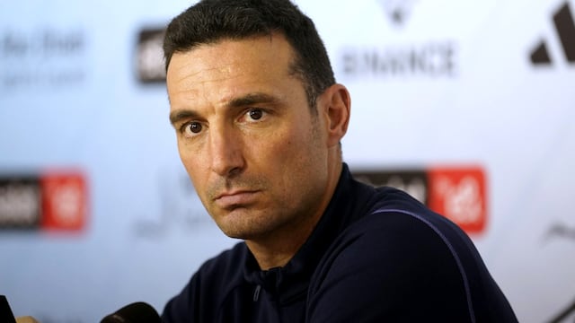 Lionel Scaloni habló antes del último amistoso de Argentina. (Gentileza / Clarín)