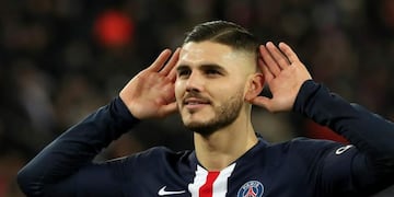 Mauro Icardi y los extraños movimientos en su cuenta de Instagram.