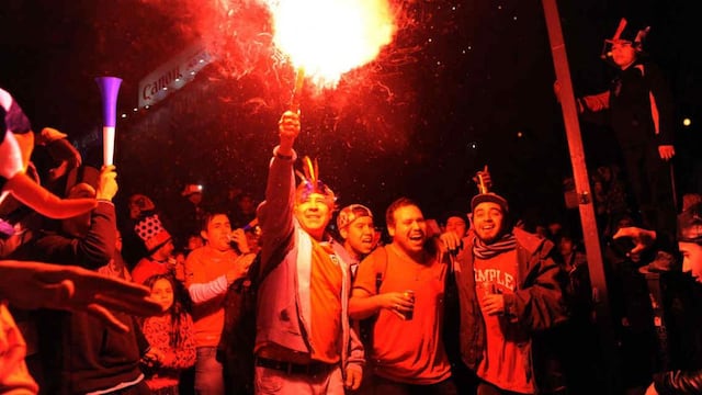 Por el coroanvirus está prohibido festejar en la calle, solo se admiten vehículos en caravana. Imagen ilustrativa.